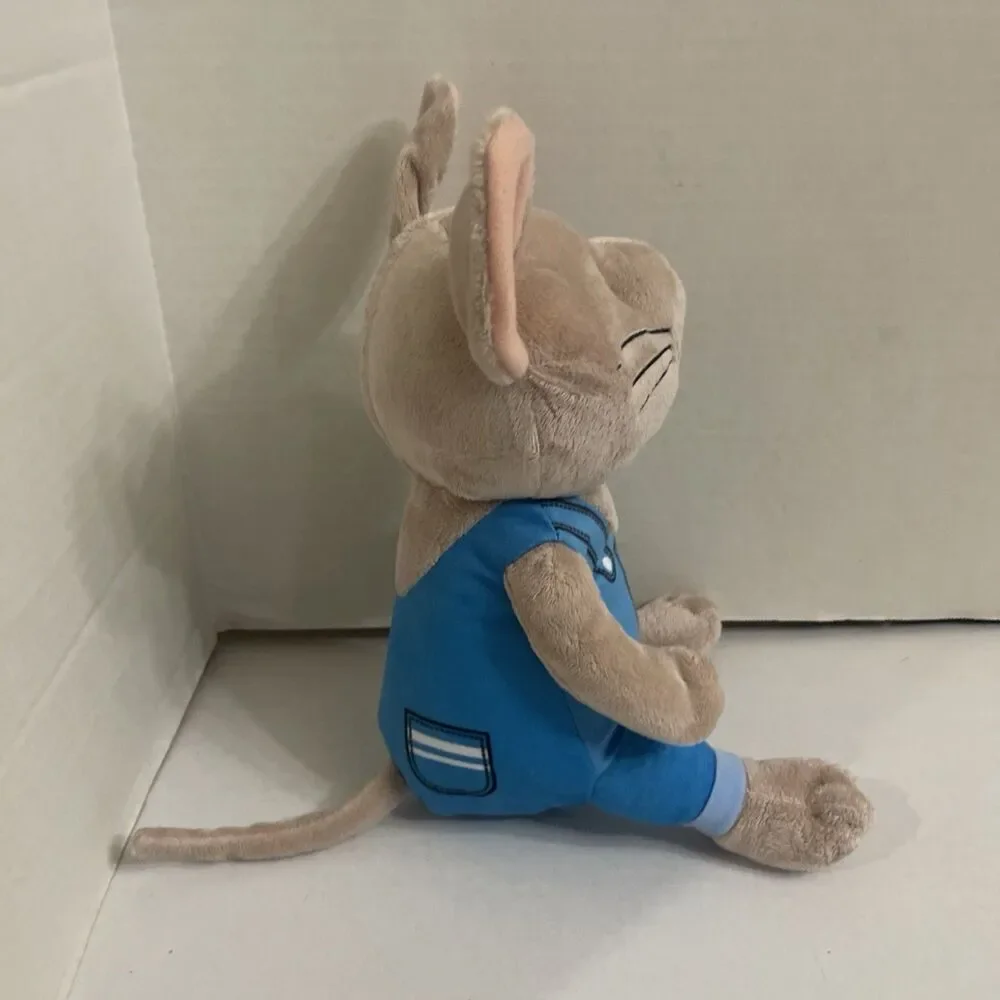 Kohls Cares If You Give A Mouse A Cookie Plush Stuffed Animal Blue Overall 13”